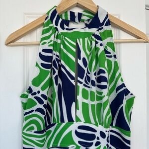 Vintage 70’s Halter Maxi Dress